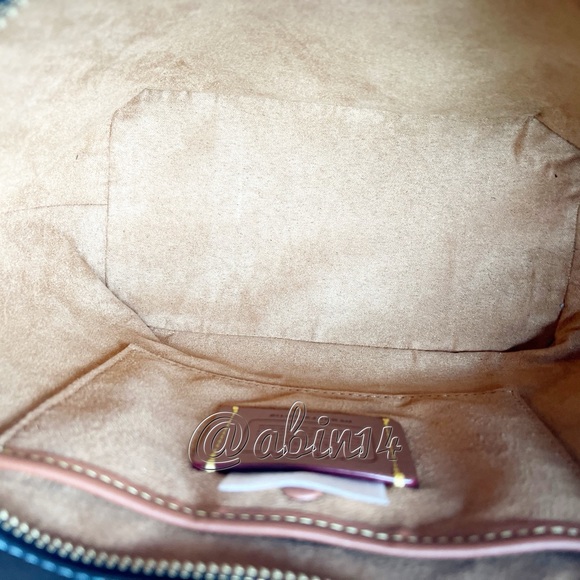 Coach Black Leather Tali Bucket Bag with Webbing Strap - Picture 8 of 11